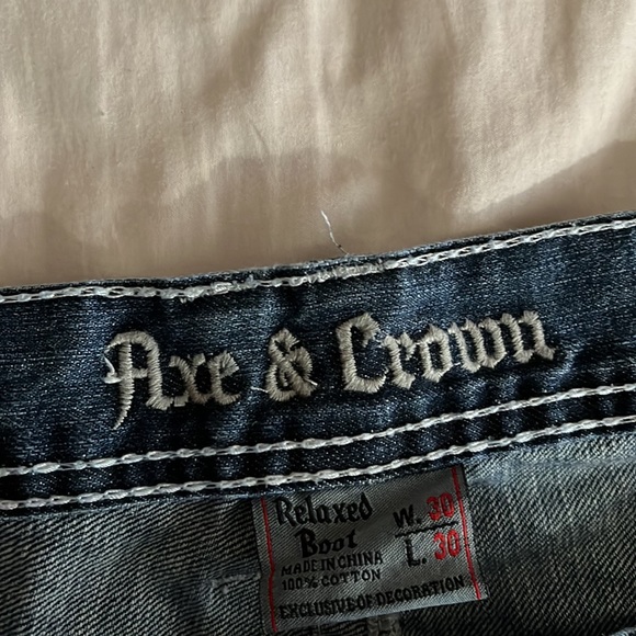 Axe and Crown Jeans Axe And Crown Jeans 3wx30l Poshmark
